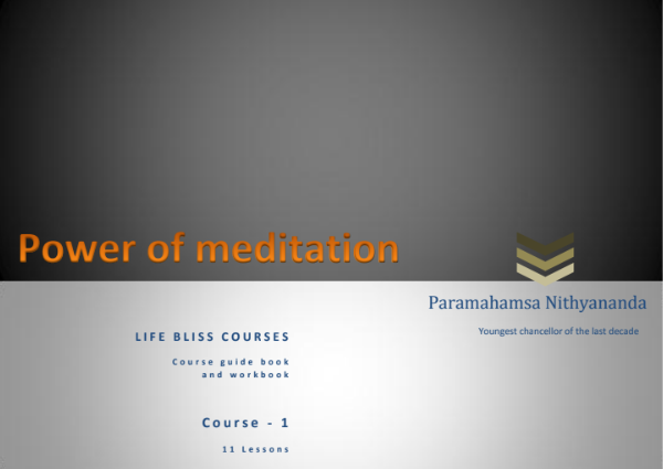 Power Of Meditation (Book)