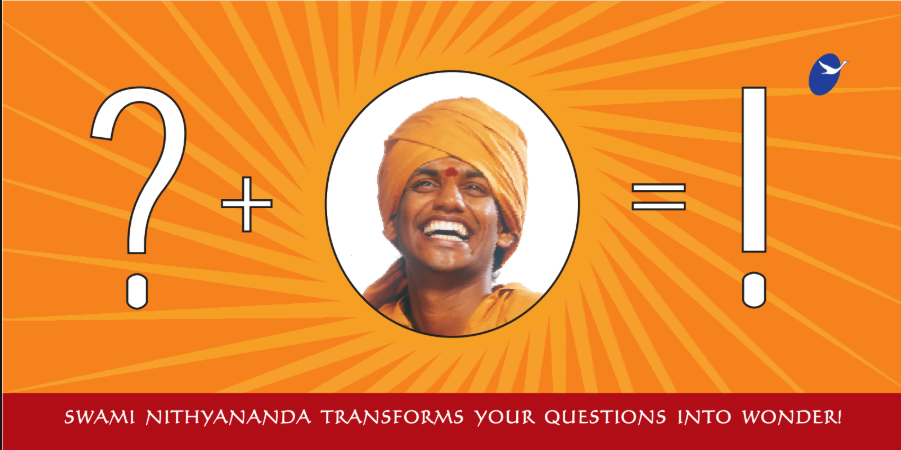 Question + Nithyananda = Answered: Swami Nithyananda transforms your questions into wonder! (Book)