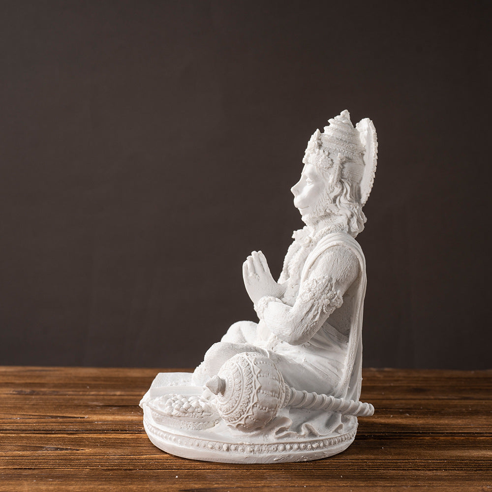 Sacred Hanuman Prayer Statue – Symbol of Devotion, Protection & Inner Strength