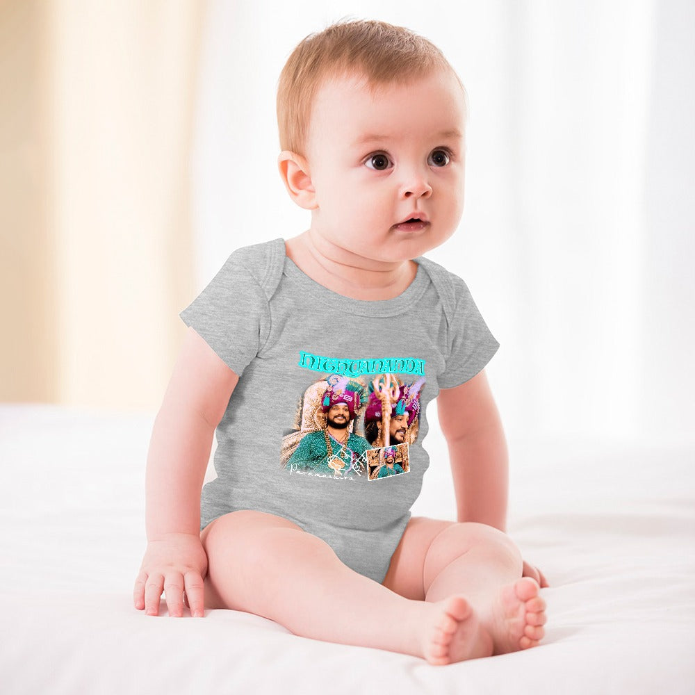 Short -Sleeve Baby's Bodysuit