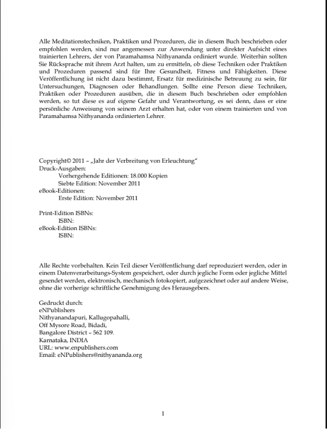Guaranteed Solutions in German (Book)