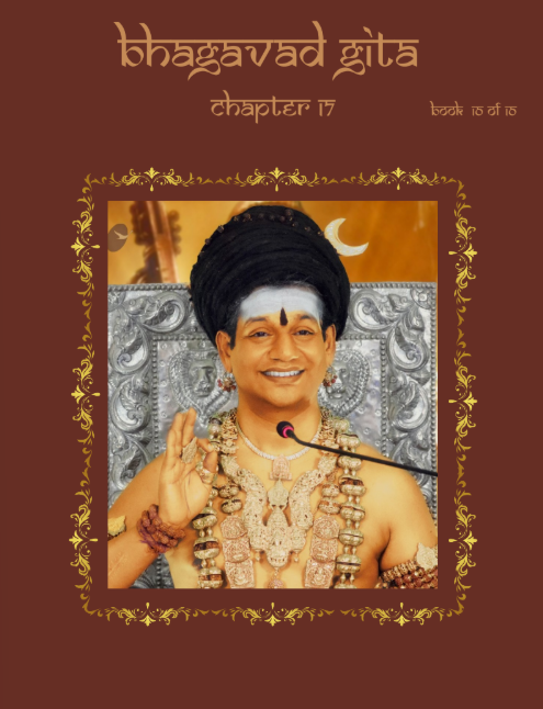 Bhagavad Gita Chapter 17 (Vol.10) (Book)