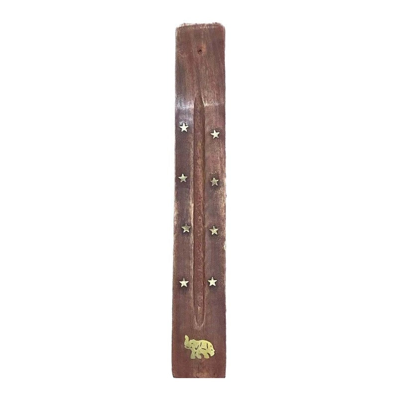 Incense holder made of acacia wood