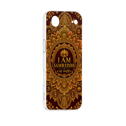 I Am Samriddhi iPhone 17 Series TPU Phone Case – Sacred Mandala Design