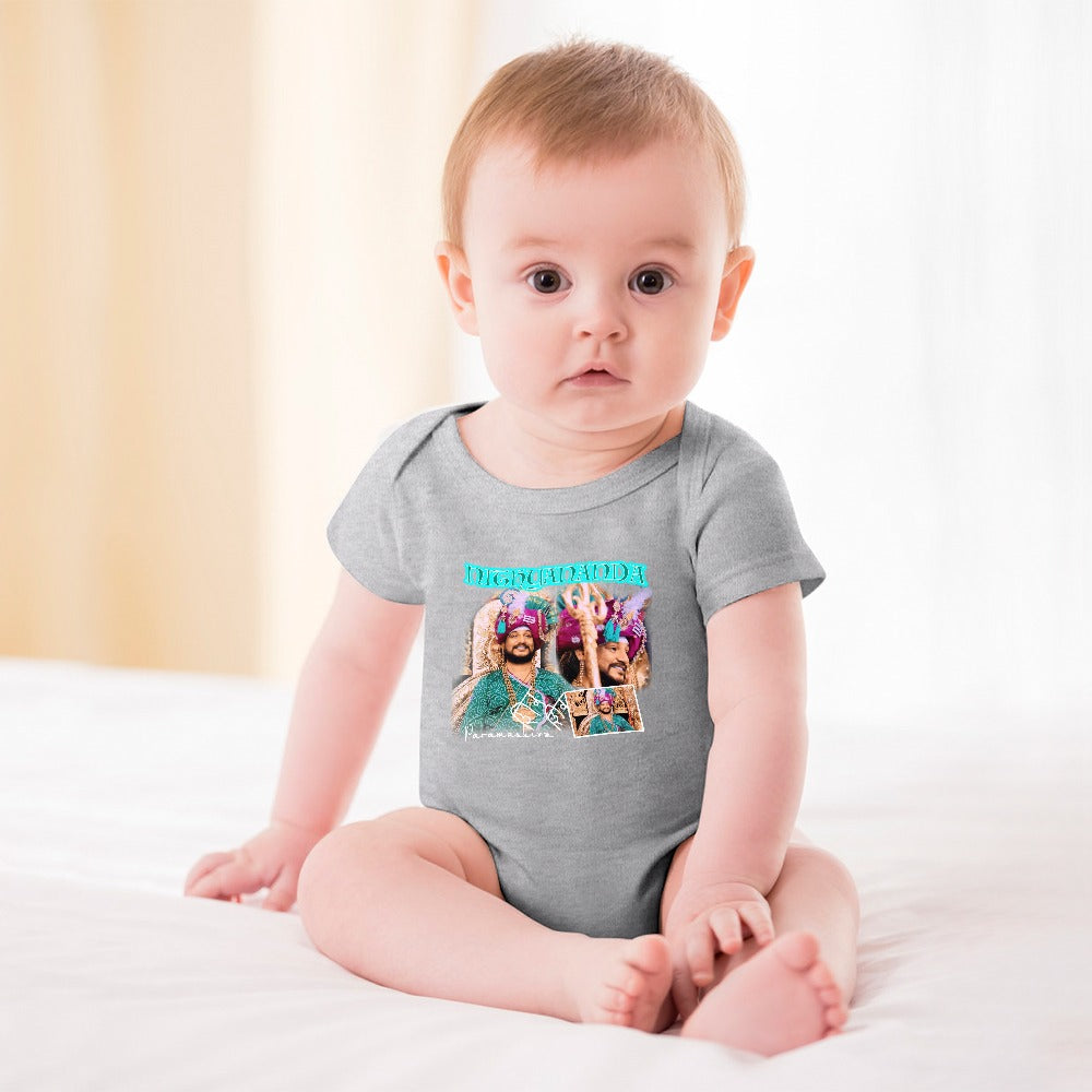 Short -Sleeve Baby's Bodysuit