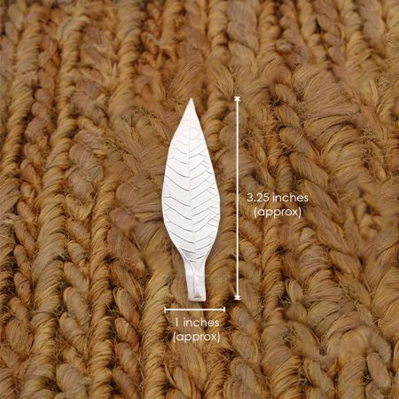 Leaf for Puja in Pure Silver - Set of 7