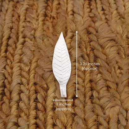 Leaf for Puja in Pure Silver - Set of 7
