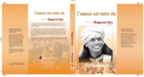 L'Amour est votre vie (Love is your very life in French) (Book)