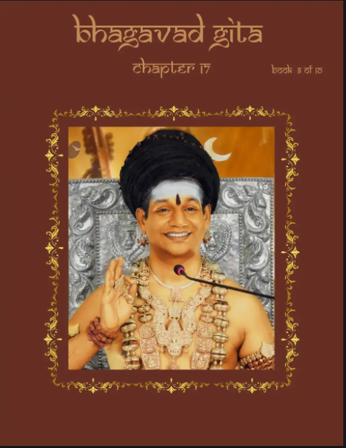 Bhagavad Gita Chapter 17 (Vol.8) (Book)