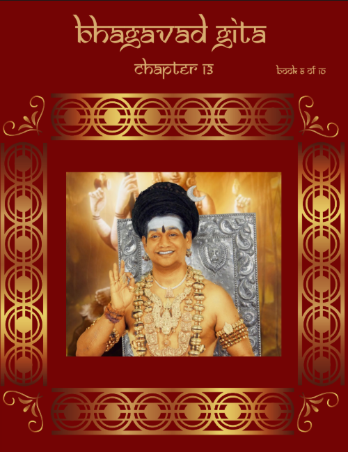 Bhagavad Gita Chapter 13 (Vol.6) (Book)