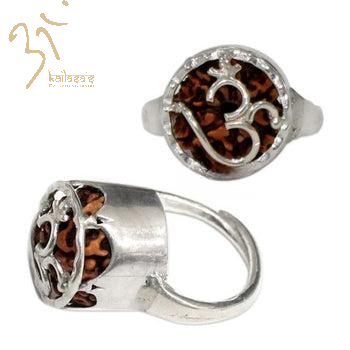 7 Mukhi Rudraksha Ring - Adjustable