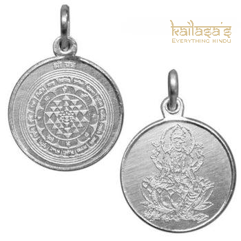 Shree Yantra Locket in Silver