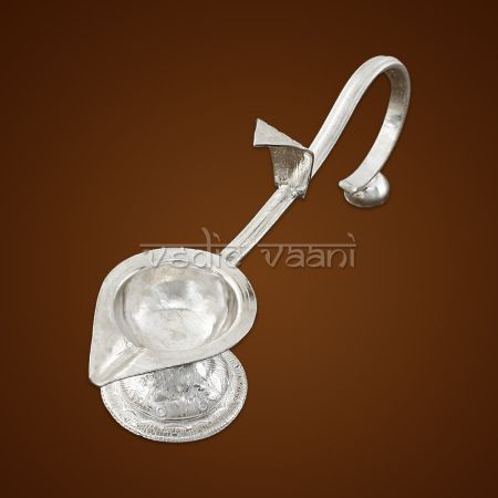 Aarti Diya in Sterling Silver