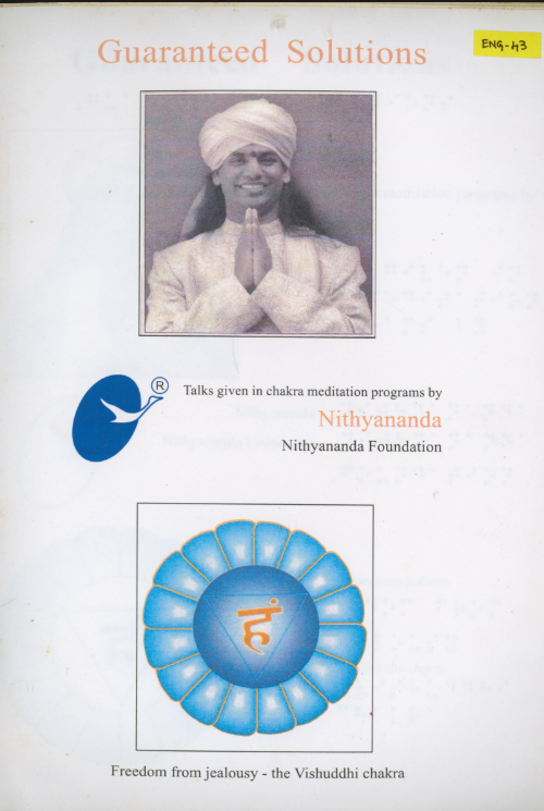 Guaranteed Solutions Vishuddhi Chakra (Braille) (Book)