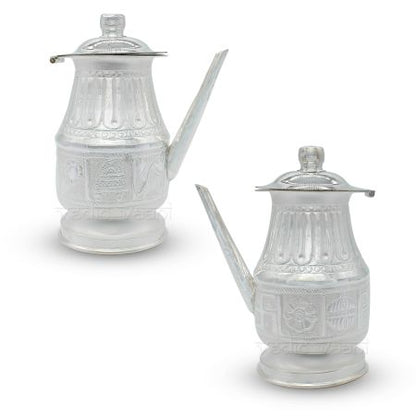 Ashtamangal Jal Dhari (Netipatra) in Pure Silver