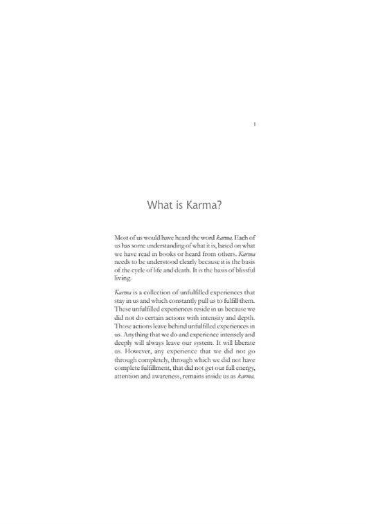 Why Karma? (Book)