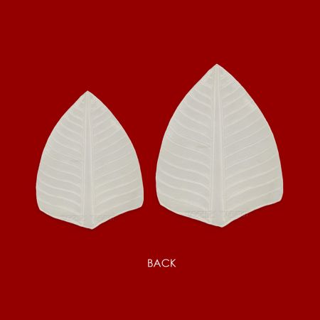 Artificial Banana Leaf in Pure Sterling Silver
