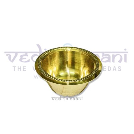 Bowl in brass with fine finish Design III