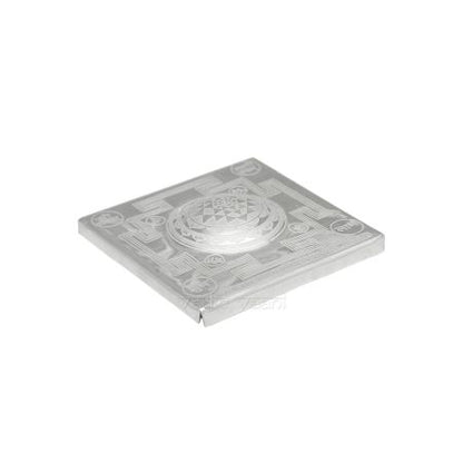 Dome Shree Yantra in Pure Silver