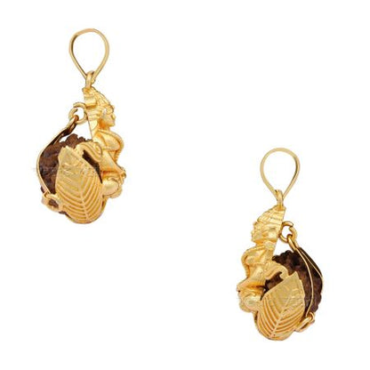 Ek (1) Mukhi Rudraksha Design with Lord Shiva