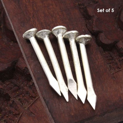 Silver Nails / Keel for Home Vastu in Pure Silver
