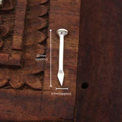 Silver Nails / Keel for Home Vastu in Pure Silver