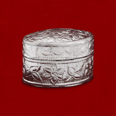 Kumkum Gift Dibbi in Sterling Silver