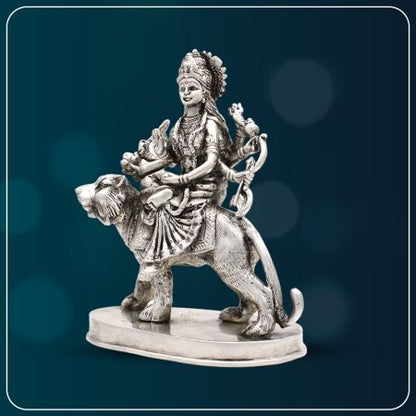 Jai Mata Di Maa Ambe Idol/Murti in Pure Silver