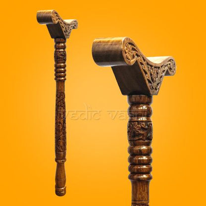 Meditation Traditional Yoga Danda (Stick) - Designer