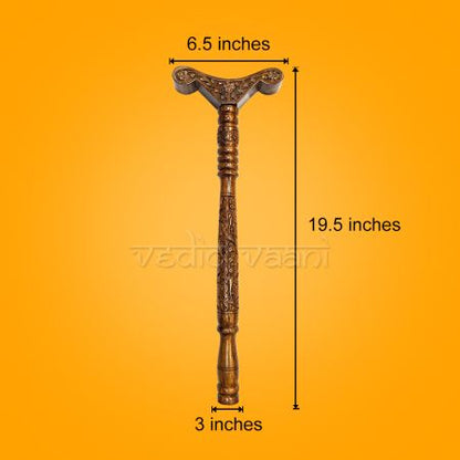 Meditation Traditional Yoga Danda (Stick) - Designer