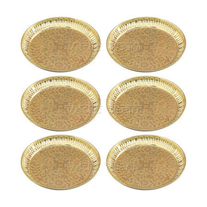 Naivedya Prasad Plate in Brass