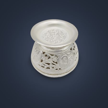 Navratri Garba for Durga Puja in Pure Silver