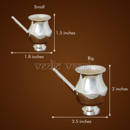 Prabhu Seva Jariji in Sterling Silver