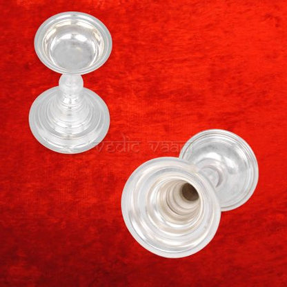 Jyot Diya for Puja in Pure Silver