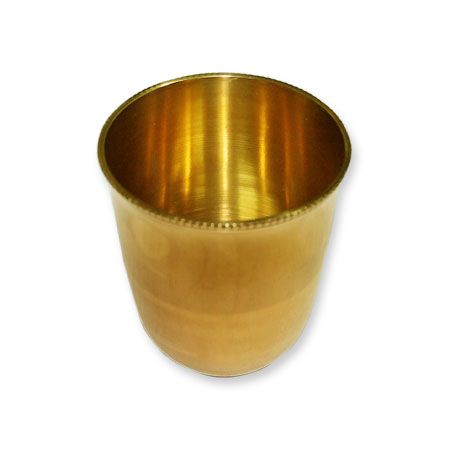 Puja glass in brass