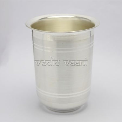 Pure Silver Glass for Worship