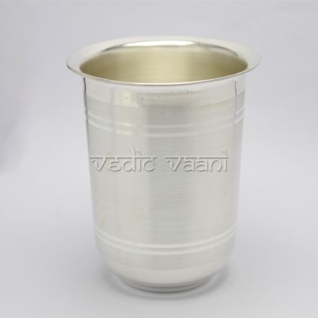 Pure Silver Glass for Worship
