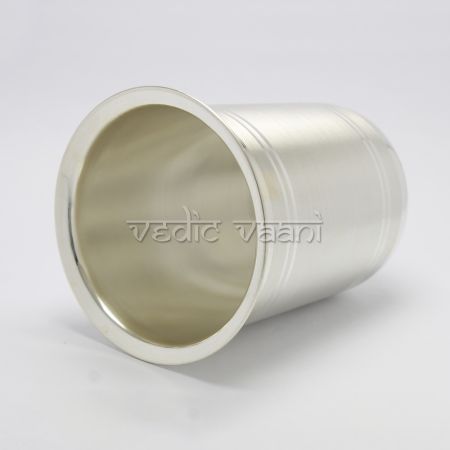 Pure Silver Glass for Worship
