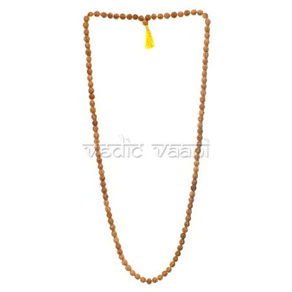 Rudraksha mala in thread - 8 mm size