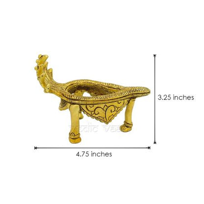 Puja Nagaraja Shank Stand in Brass