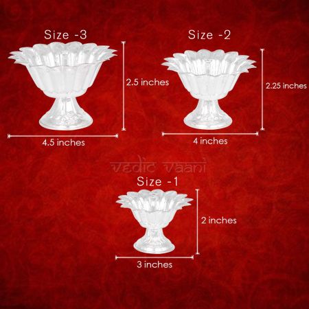 Devdas Jyoti Diya in Pure Silver
