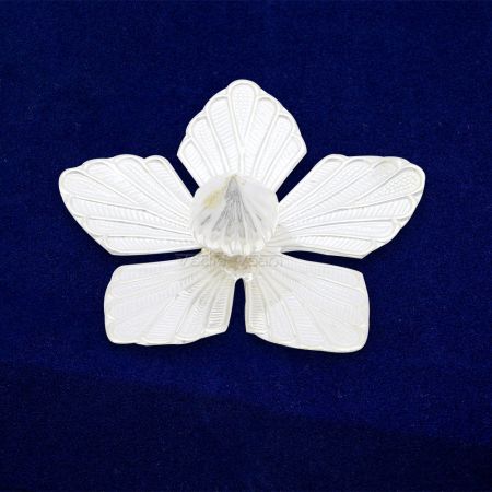 Modak on Leaf for Ganapati Decoration in Pure Silver
