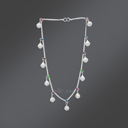 Modak Mala in Pure Sterling Silver for Decoration