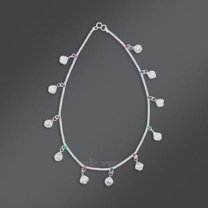 Modak Mala in Pure Sterling Silver for Decoration