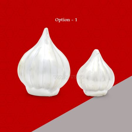 Lord Ganesha Offering Modak in Pure Silver