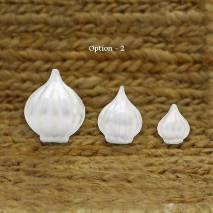 Lord Ganesha Offering Modak in Pure Silver