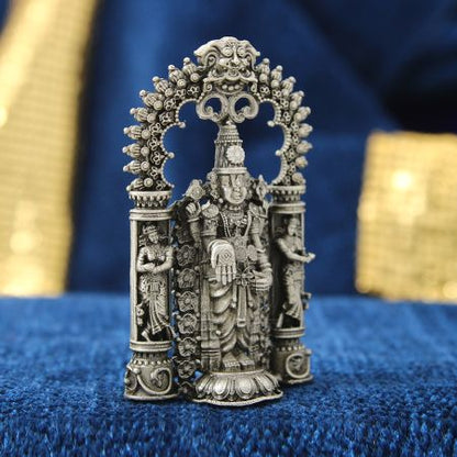 Tirupati Balaji Idol (Statue) in Pure Silver