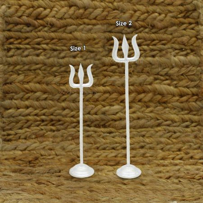 Siva Trishul in Pure Sterling Silver