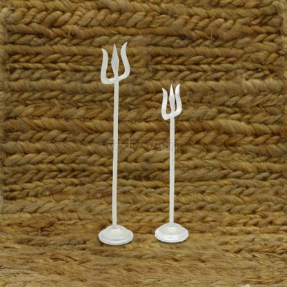 Siva Trishul in Pure Sterling Silver