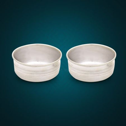 Vati/Katori Prasad Patra for Prasadam in Pure Silver